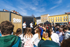 Prostějov - Roadshow pro #silnější budoucnost Česká spořitelna